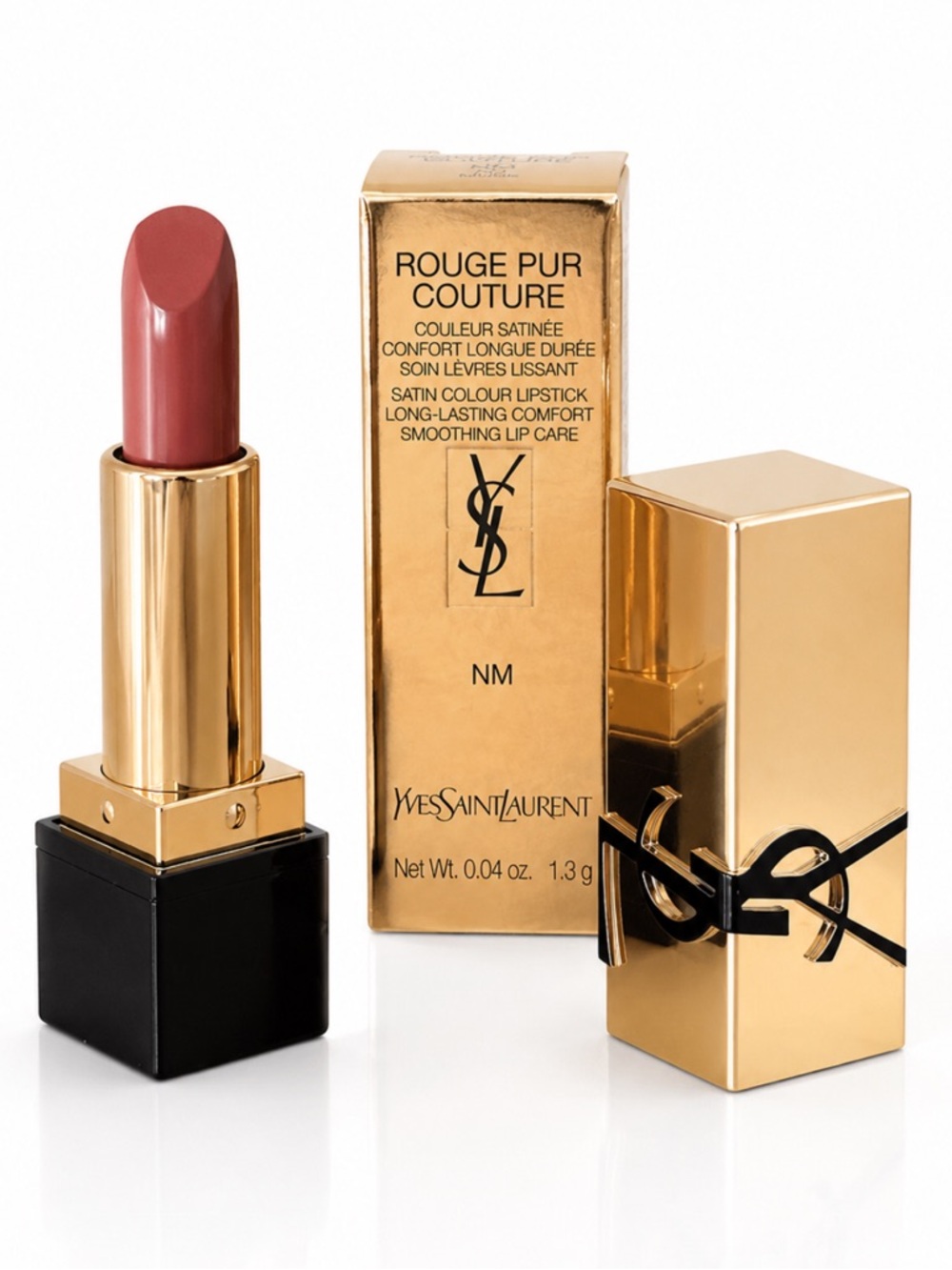 YSL Rouge Pur Couture Mini Lipstick, NM Nu Muse